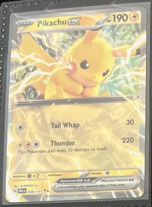 Pikachu ex