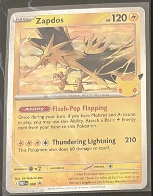 Zapdos (30th Celebration)