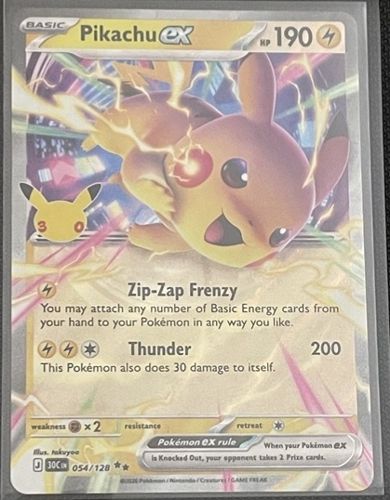 Pikachu ex