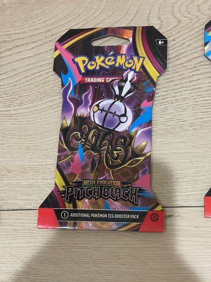 Pitch Black Sleeved Booster Pack
